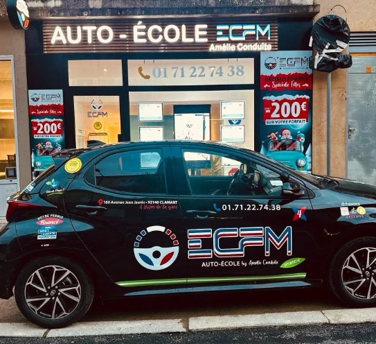 Logo de Auto-école ECFM - Amélie Conduite