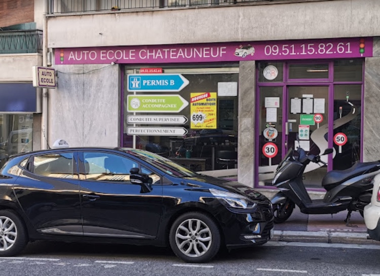 Logo de AUTO-ECOLE CHATEAUNEUF