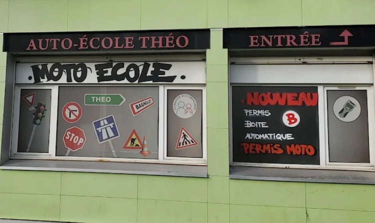 Logo de AUTO-MOTO ECOLE THEO