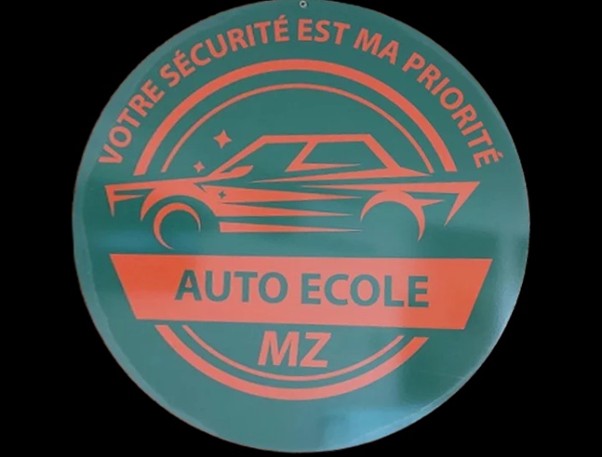Logo de MZ auto ecole