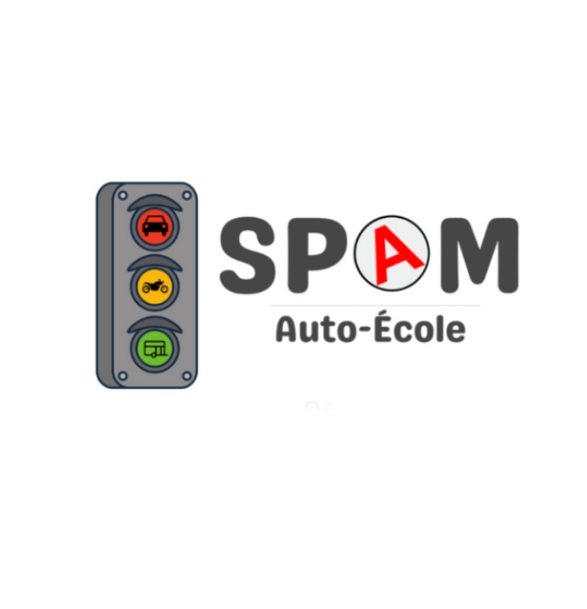 Logo de SPAM Auto-école