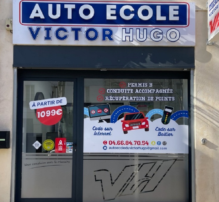 AUTO ECOLE DU VICTOR HUGO Nîmes - Photo 1