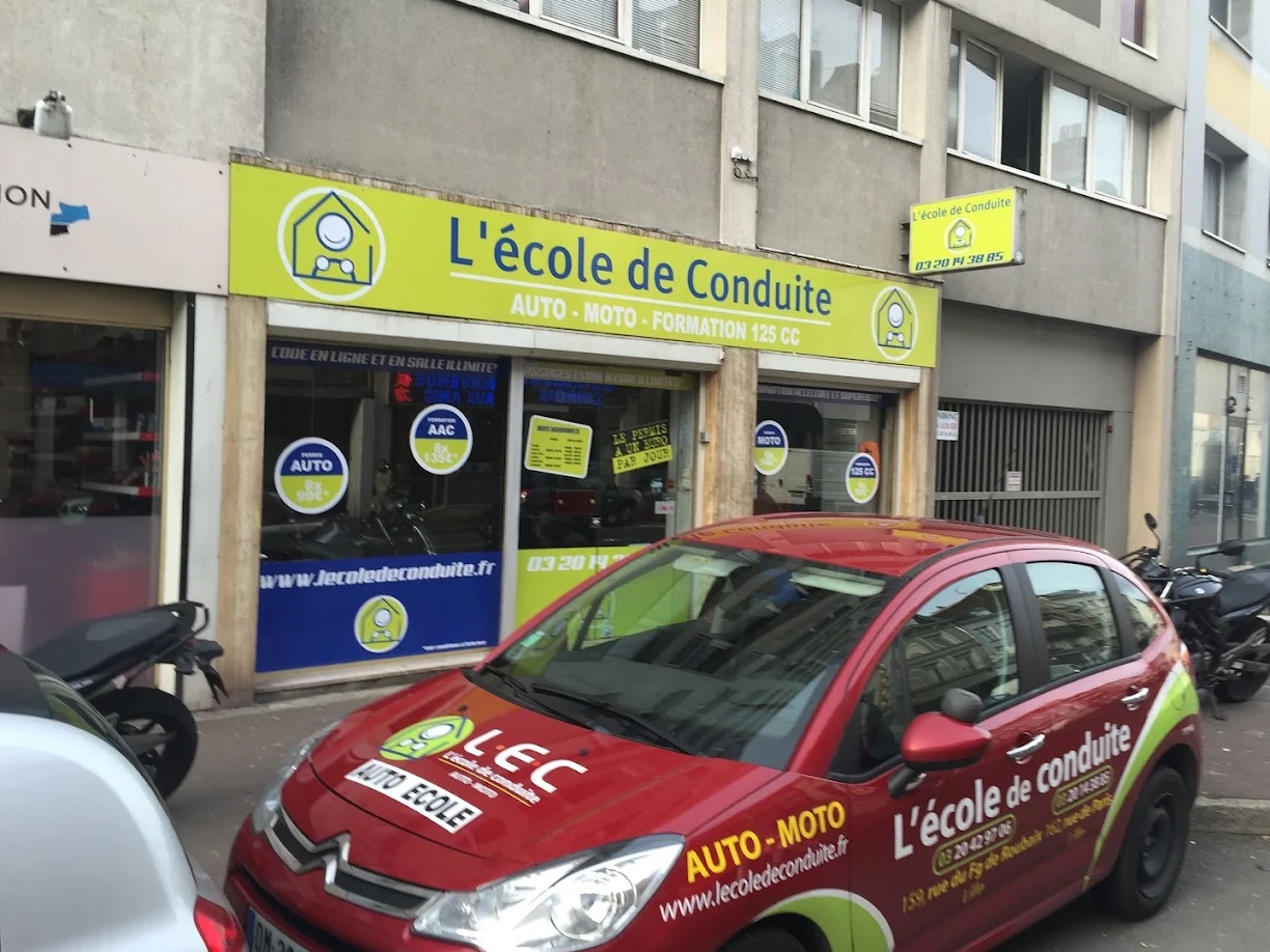 L’école de conduite Rue Pierre Mauroy