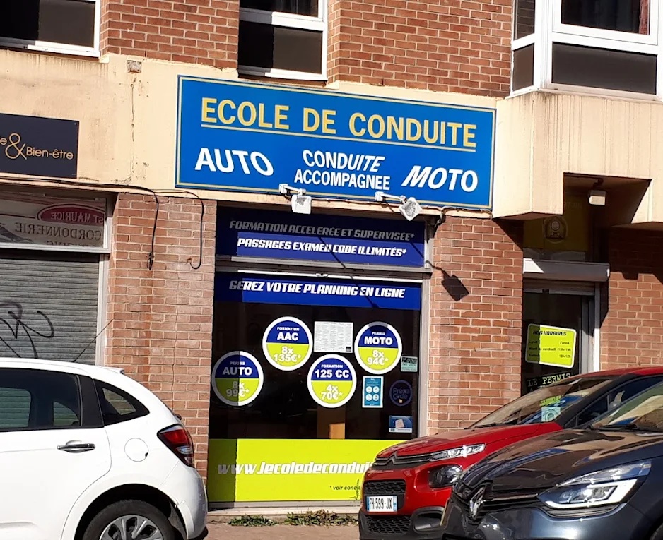 L’école de conduite Faubourg de Roubaix