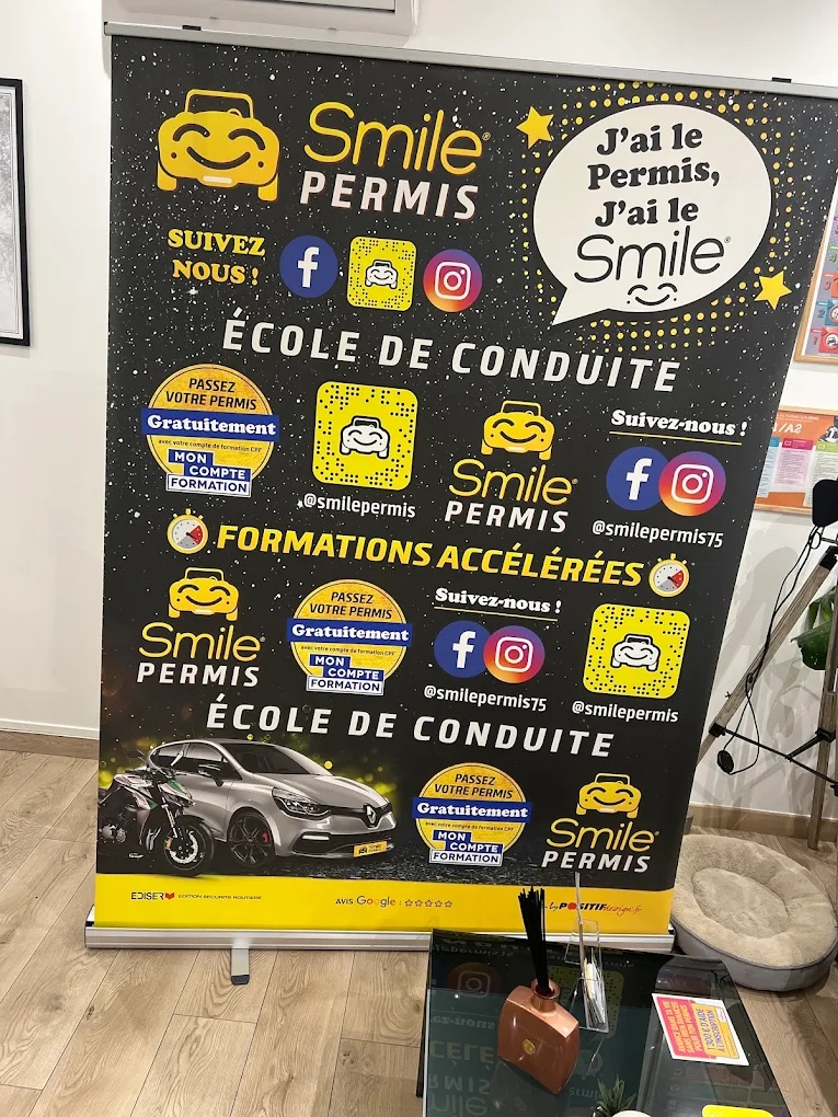Logo de Smile Permis 