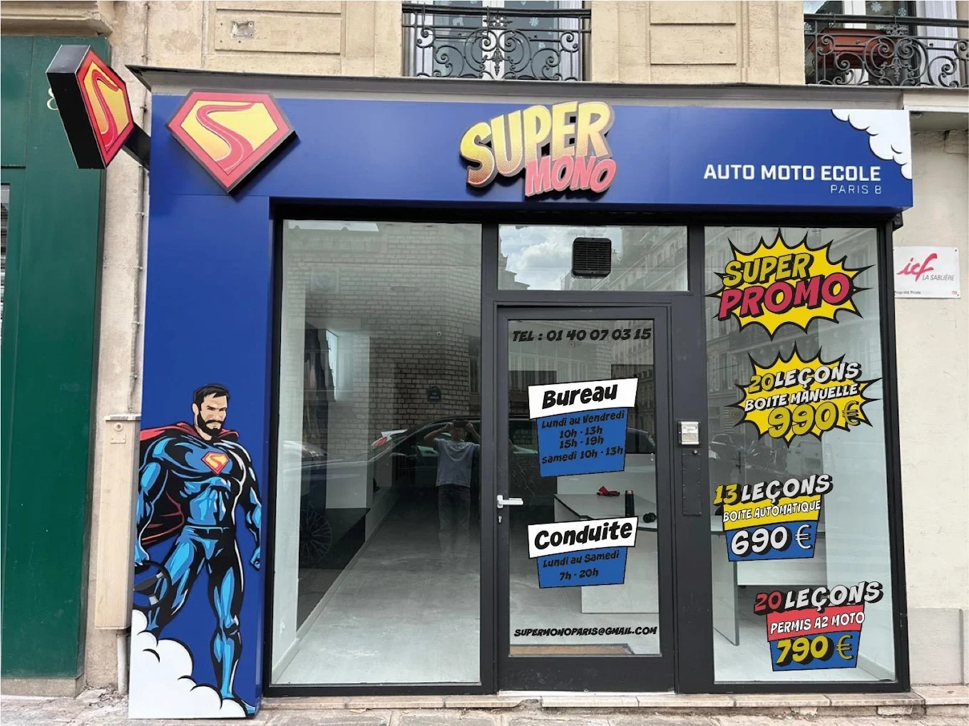 Auto école SUPERMONO PARIS 8 - Photo 3