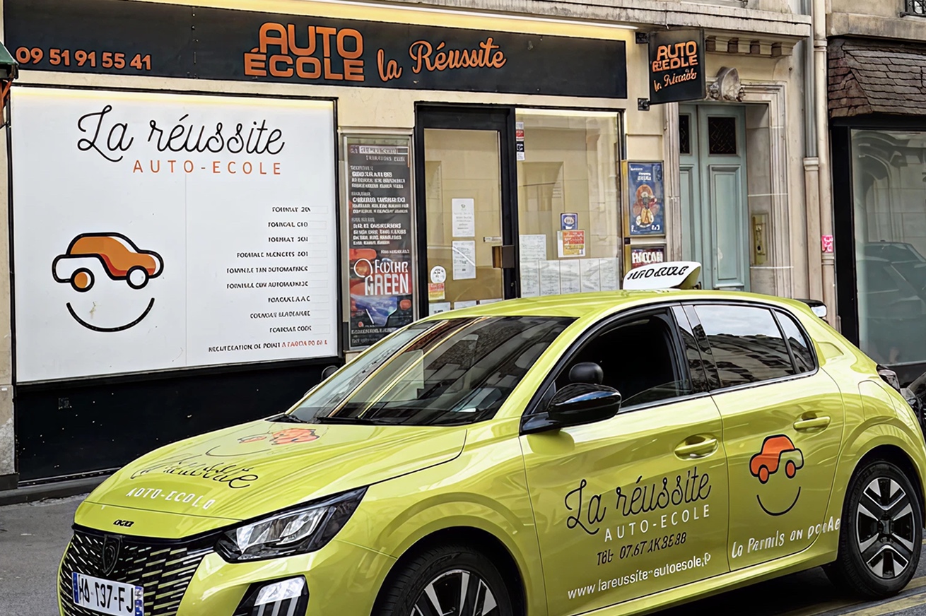 La réussite auto-école