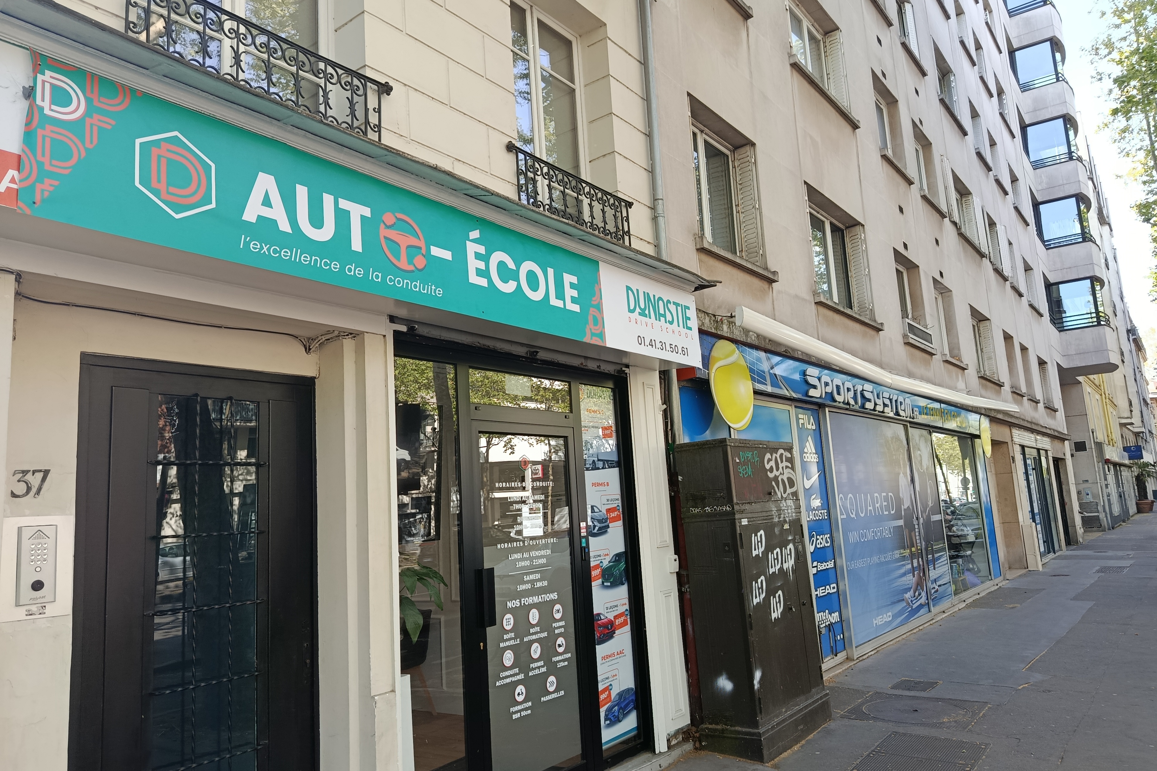 Dynastie Drive School Boulogne-Billancourt
