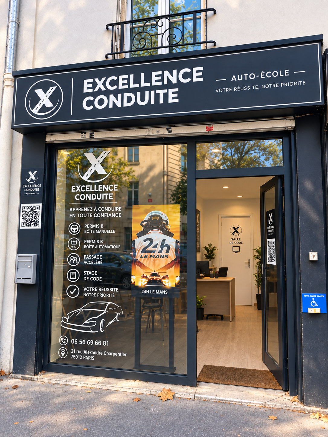 EXCELLENCE CONDUITE PARIS 17
