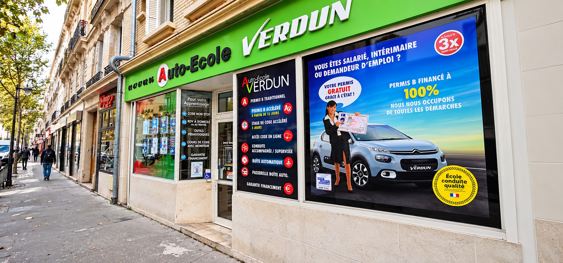 AUTO ECOLE VERDUN Courbevoie - Photo 5