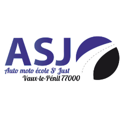 Logo de ASJ Auto Moto Ecole Saint Just