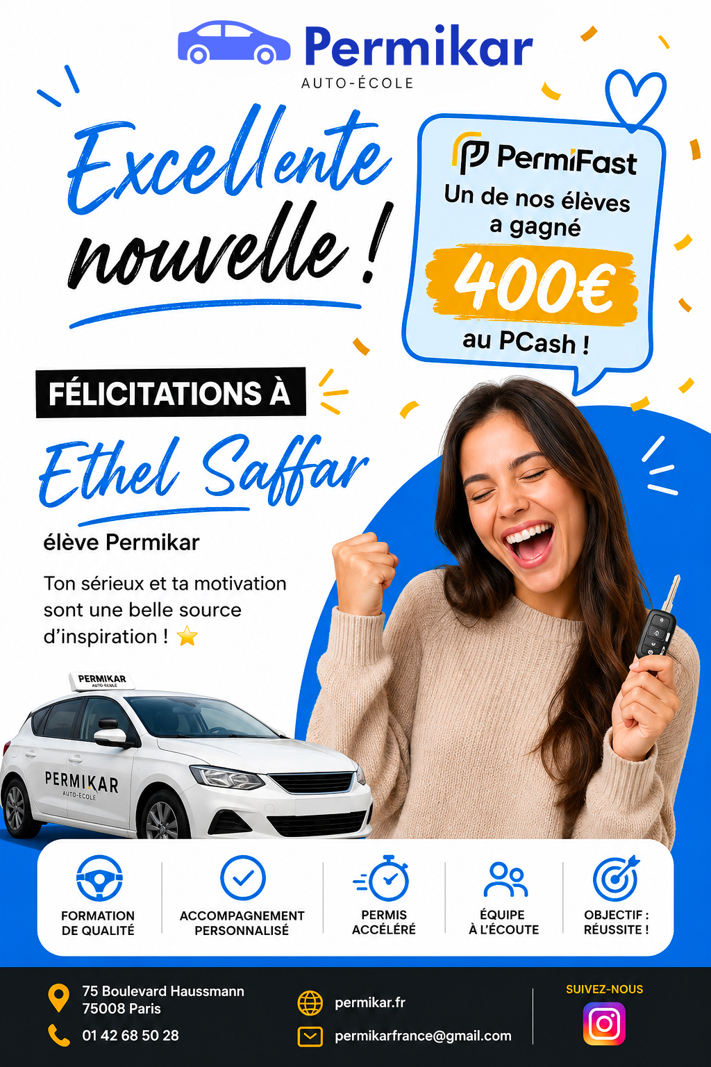 🎉 EXCELLENTE NOUVELLE CHEZ PERMIKAR ! 🎉