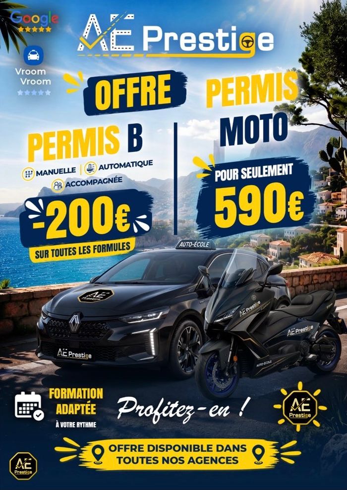 🎉 Offres exceptionnelles chez AE Permis Montrouge ! 